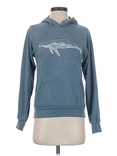 Pre-owned Bella+canvas Pullover Hoodie In Blue