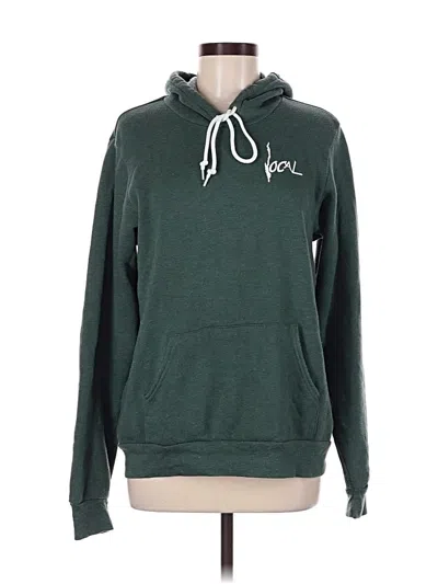 Pre-owned Bella+canvas Pullover Hoodie In Green