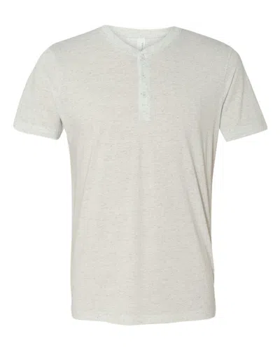 Bella+canvas Short Sleeve Henley In Multi