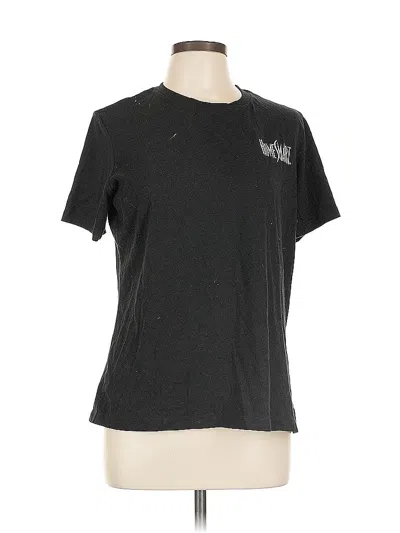 Pre-owned Bella+canvas Short Sleeve T-shirt In Black