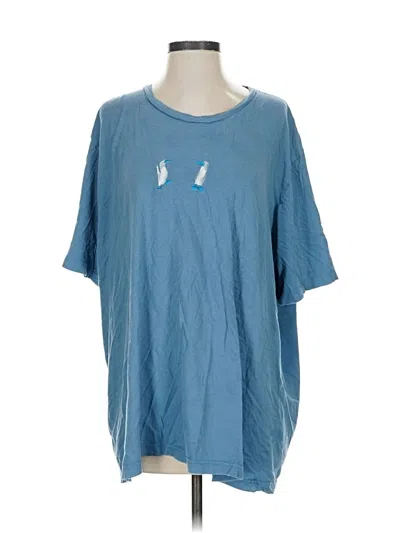 Pre-owned Bella+canvas Short Sleeve T-shirt In Blue
