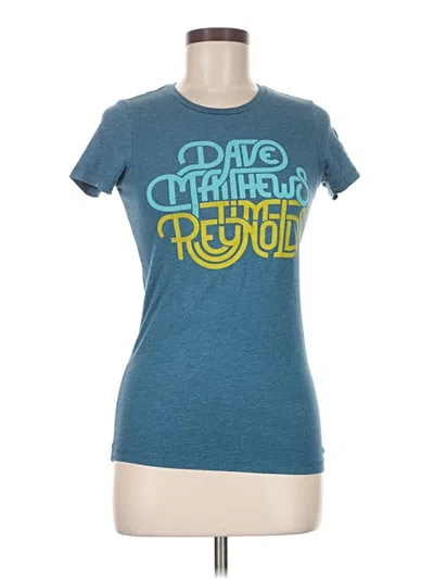 Pre-owned Bella+canvas Short Sleeve T-shirt In Blue