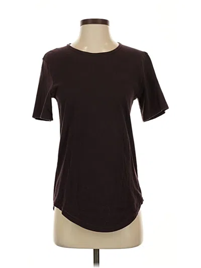 Pre-owned Bella+canvas Short Sleeve T-shirt In Burgundy