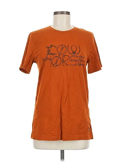 Pre-owned Bella+canvas Short Sleeve T-shirt In Orange