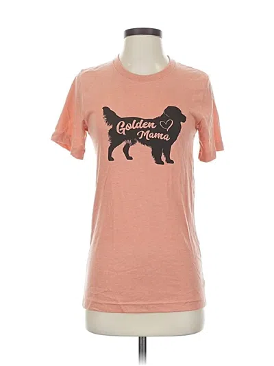 Pre-owned Bella+canvas Short Sleeve T-shirt In Pink