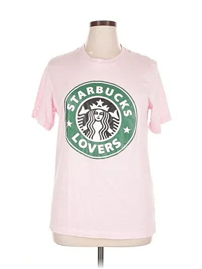 Pre-owned Bella+canvas Short Sleeve T-shirt In Pink