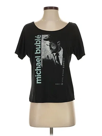 Pre-owned Bella+canvas Short Sleeve T-shirt In Black