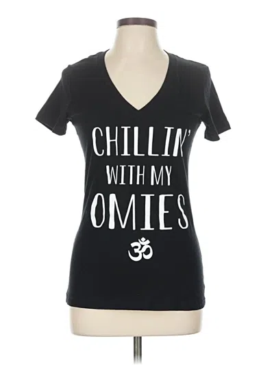 Pre-owned Bella+canvas Short Sleeve T-shirt In Black