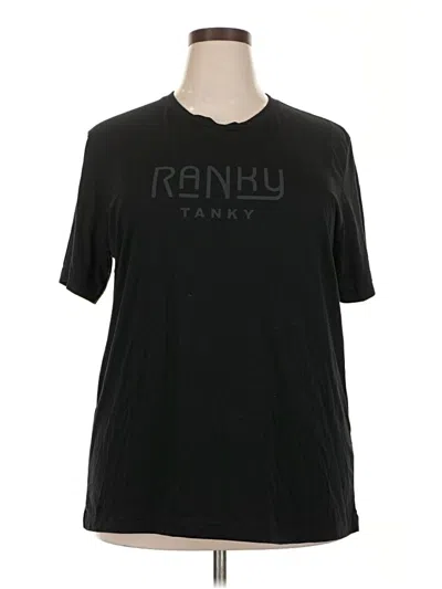 Pre-owned Bella+canvas Short Sleeve T-shirt In Black