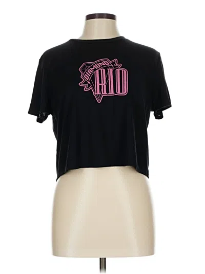 Pre-owned Bella+canvas Short Sleeve T-shirt In Black