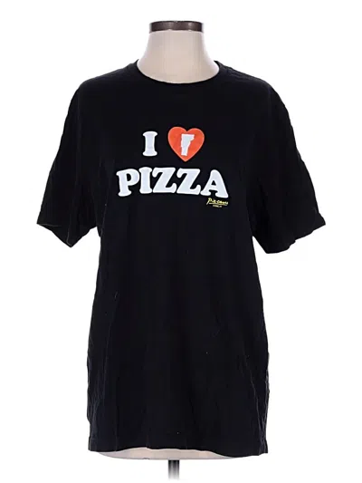 Pre-owned Bella+canvas Short Sleeve T-shirt In Black