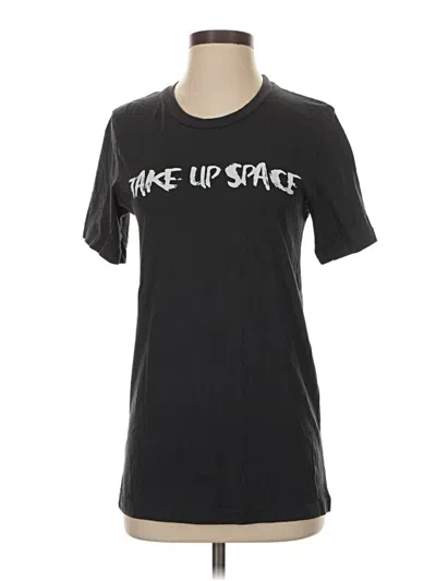Pre-owned Bella+canvas Short Sleeve T-shirt In Black
