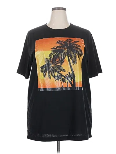 Pre-owned Bella+canvas Short Sleeve T-shirt In Black