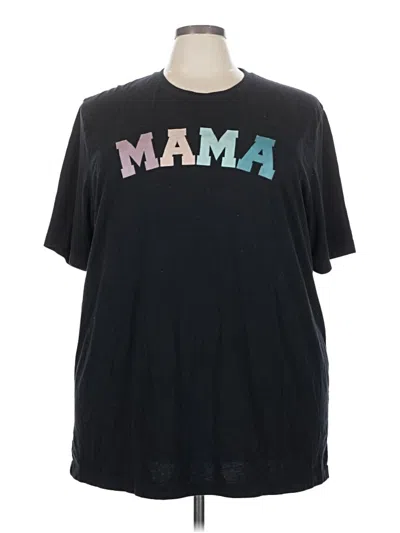 Pre-owned Bella+canvas Short Sleeve T-shirt In Black