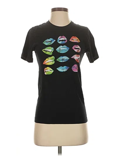 Pre-owned Bella+canvas Short Sleeve T-shirt In Black