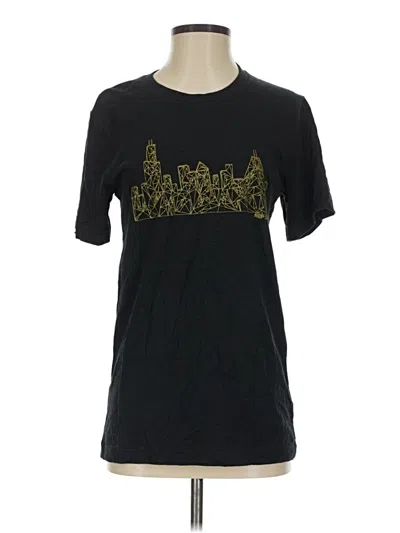 Pre-owned Bella+canvas Short Sleeve T-shirt In Black