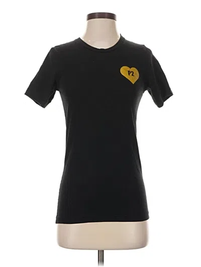 Pre-owned Bella+canvas Short Sleeve T-shirt In Black