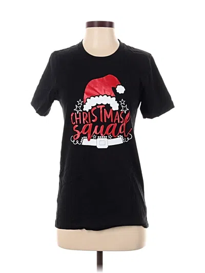 Pre-owned Bella+canvas Short Sleeve T-shirt In Black