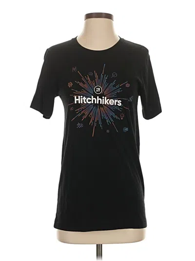 Pre-owned Bella+canvas Short Sleeve T-shirt In Black