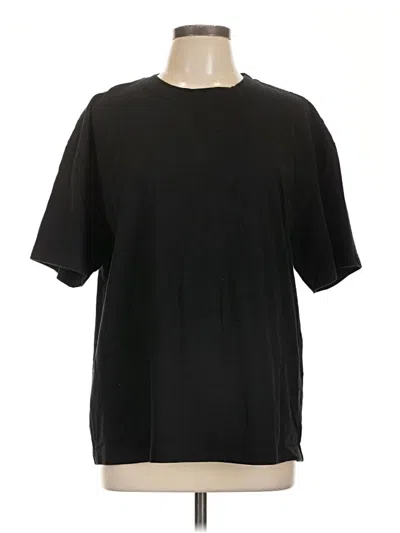 Pre-owned Bella+canvas Short Sleeve T-shirt In Black