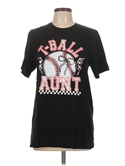 Pre-owned Bella+canvas Short Sleeve T-shirt In Black