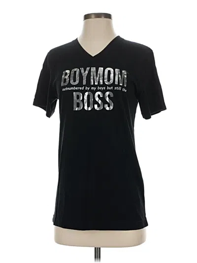 Pre-owned Bella+canvas Short Sleeve T-shirt In Black