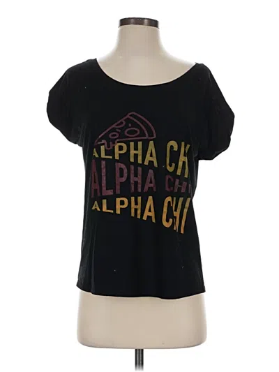Pre-owned Bella+canvas Short Sleeve T-shirt In Black