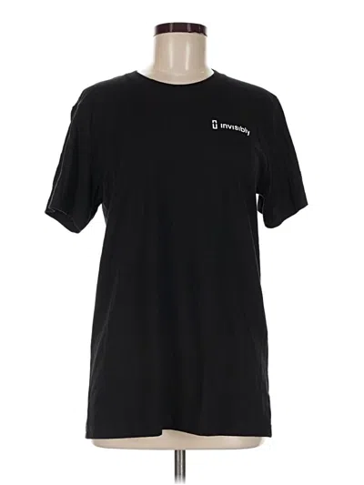 Pre-owned Bella+canvas Short Sleeve T-shirt In Black