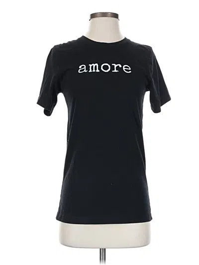 Pre-owned Bella+canvas Short Sleeve T-shirt In Black