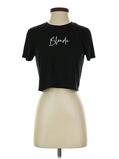 Pre-owned Bella+canvas Short Sleeve T-shirt In Black