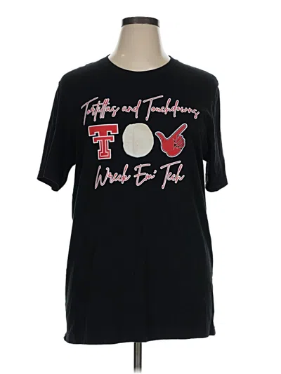 Pre-owned Bella+canvas Short Sleeve T-shirt In Black