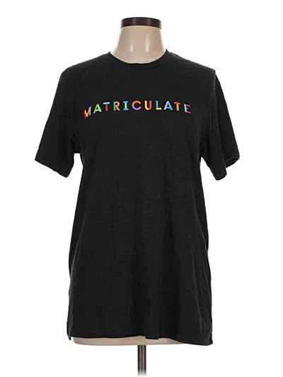 Pre-owned Bella+canvas Short Sleeve T-shirt In Black