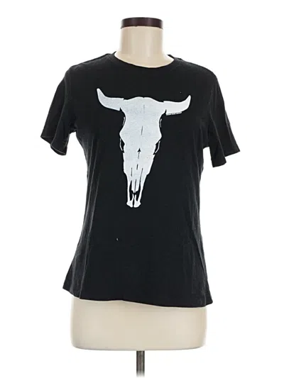 Pre-owned Bella+canvas Short Sleeve T-shirt In Black