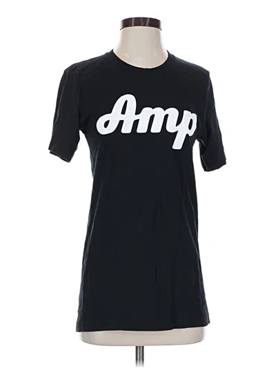 Pre-owned Bella+canvas Short Sleeve T-shirt In Black