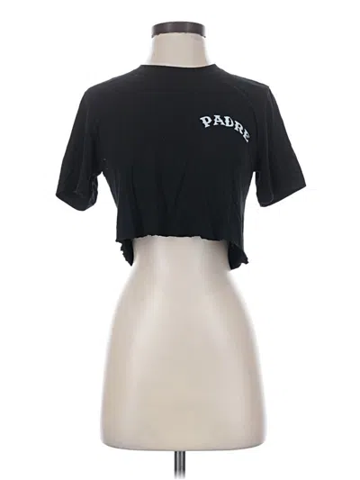 Pre-owned Bella+canvas Short Sleeve T-shirt In Black
