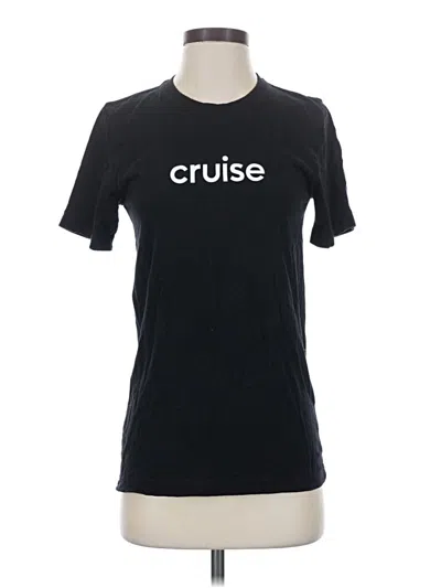 Pre-owned Bella+canvas Short Sleeve T-shirt In Black