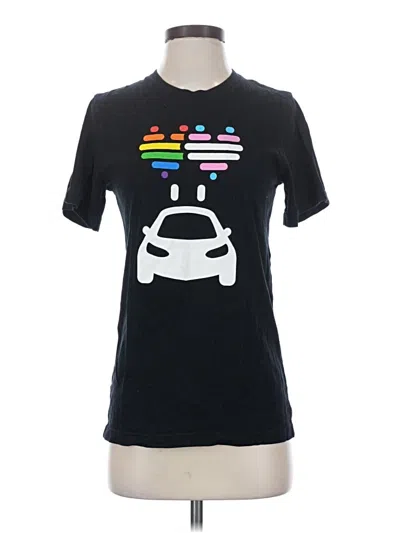 Pre-owned Bella+canvas Short Sleeve T-shirt In Black