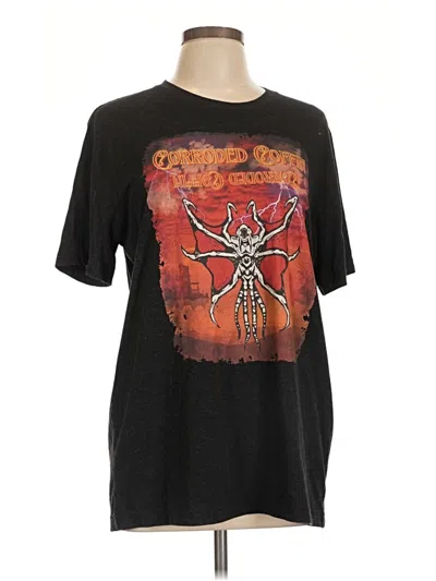 Pre-owned Bella+canvas Short Sleeve T-shirt In Black