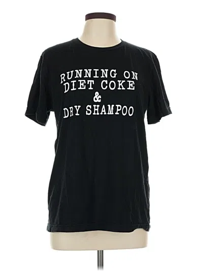 Pre-owned Bella+canvas Short Sleeve T-shirt In Black