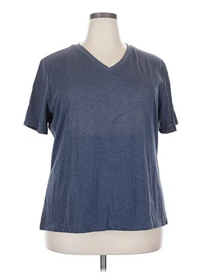 Pre-owned Bella+canvas Short Sleeve T-shirt In Blue