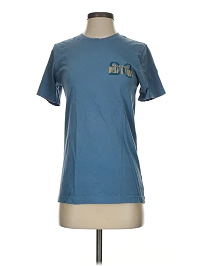 Pre-owned Bella+canvas Short Sleeve T-shirt In Blue
