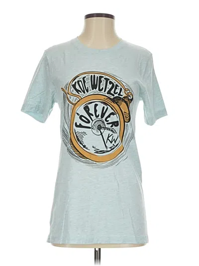 Pre-owned Bella+canvas Short Sleeve T-shirt In Blue