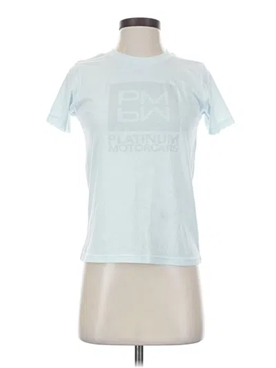 Pre-owned Bella+canvas Short Sleeve T-shirt In Blue