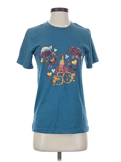 Pre-owned Bella+canvas Short Sleeve T-shirt In Blue
