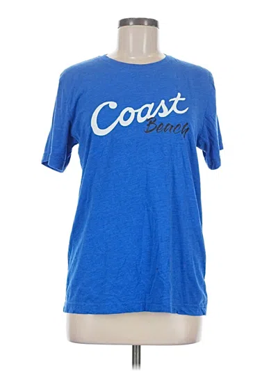 Pre-owned Bella+canvas Short Sleeve T-shirt In Blue
