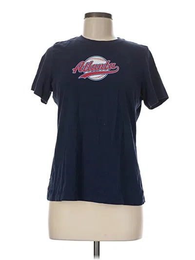 Pre-owned Bella+canvas Short Sleeve T-shirt In Blue