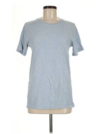 Pre-owned Bella+canvas Short Sleeve T-shirt In Blue