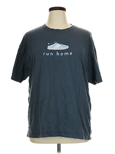 Pre-owned Bella+canvas Short Sleeve T-shirt In Blue