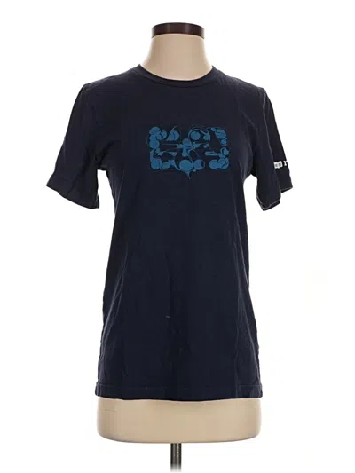 Pre-owned Bella+canvas Short Sleeve T-shirt In Blue
