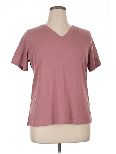 Pre-owned Bella+canvas Short Sleeve T-shirt In Burgundy